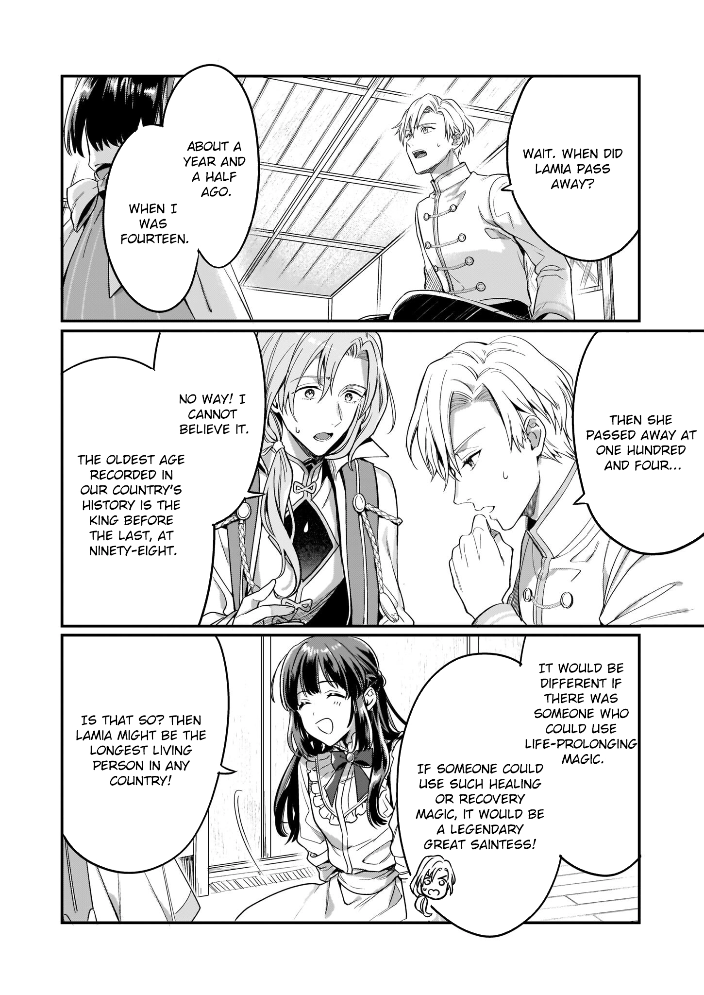 The Exiled Former Lady Loved by a Prince She Found in the Forest, Awakening as a Saint. Chapter 3 Page 18
